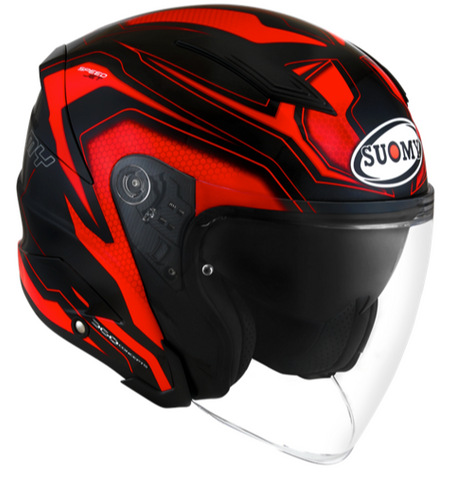 Suomy City Speedjet READY RED